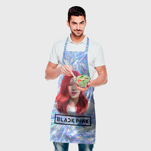 Фартук Blackpink Rose / 3D-принт – фото 2