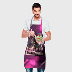 Фартук кулинарный Kpop Blackpink, цвет: 3D-принт — фото 2