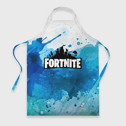 Фартук кулинарный Fortnite Logo Paint, цвет: 3D-принт