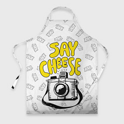 Фартук кулинарный Say cheese, цвет: 3D-принт