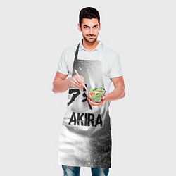 Фартук кулинарный Akira glitch на светлом фоне, цвет: 3D-принт — фото 2