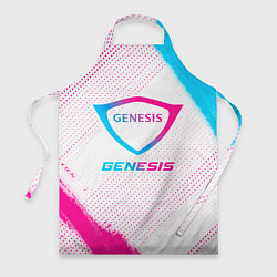 Фартук кулинарный Genesis neon gradient style, цвет: 3D-принт