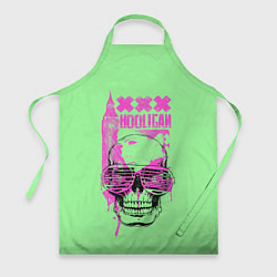 Фартук кулинарный Hooligan - skull, цвет: 3D-принт