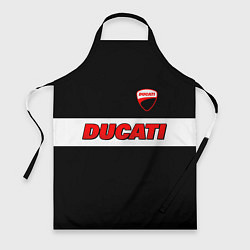 Фартук Ducati motors - черный