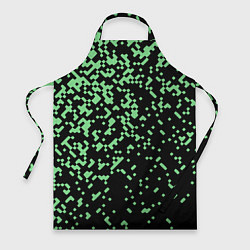 Фартук кулинарный Green pixel, цвет: 3D-принт