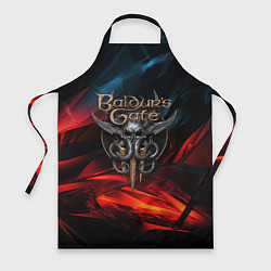 Фартук кулинарный Baldurs Gate 3 logo, цвет: 3D-принт