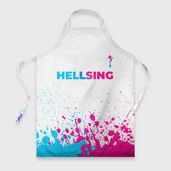 Фартук Hellsing neon gradient style: символ сверху
