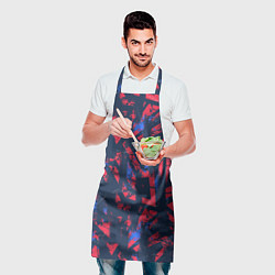 Фартук кулинарный Спортивный абстрактный фон, цвет: 3D-принт — фото 2
