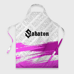 Фартук Sabaton rock legends: символ сверху