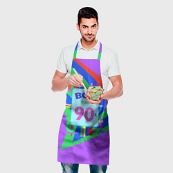 Фартук кулинарный Мальчик из 90-х, цвет: 3D-принт — фото 2