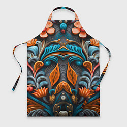 Фартук кулинарный Mirrow floral pattern - art - vogue, цвет: 3D-принт