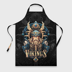Фартук кулинарный Vikings berserks, цвет: 3D-принт