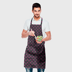 Фартук кулинарный Барби горошек, цвет: 3D-принт — фото 2