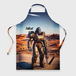 Фартук кулинарный Robot Fallout, цвет: 3D-принт
