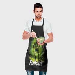 Фартук кулинарный Fallout game poster style, цвет: 3D-принт — фото 2