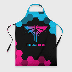 Фартук кулинарный The Last Of Us - neon gradient, цвет: 3D-принт