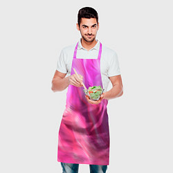 Фартук кулинарный Pink abstract texture, цвет: 3D-принт — фото 2