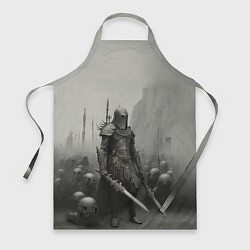 Фартук кулинарный Паладин с приспешниками, цвет: 3D-принт