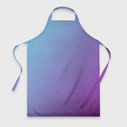 Фартук кулинарный Градиент - слива в небе, цвет: 3D-принт