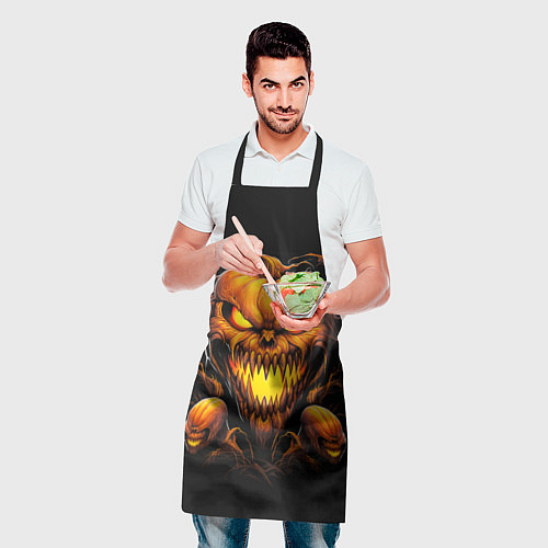 Фартук Evil pumpkin / 3D-принт – фото 2