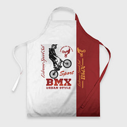 Фартук кулинарный BMX urban style, цвет: 3D-принт
