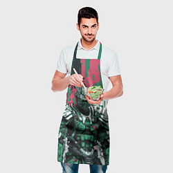 Фартук кулинарный Штурмовой киборг, цвет: 3D-принт — фото 2