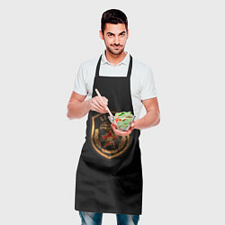 Фартук кулинарный Подразделение Беркут, цвет: 3D-принт — фото 2
