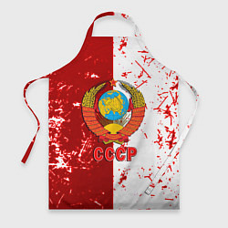 Фартук кулинарный СССР ретро символика, цвет: 3D-принт