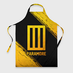 Фартук кулинарный Paramore - gold gradient, цвет: 3D-принт