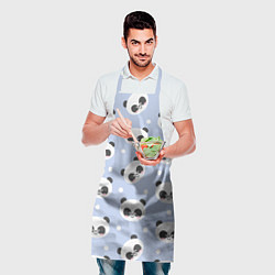 Фартук кулинарный Милая мультяшная панда, цвет: 3D-принт — фото 2