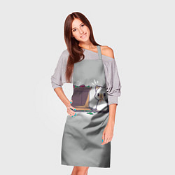 Фартук кулинарный Подарок для котика, цвет: 3D-принт — фото 2