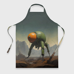 Фартук кулинарный Инопланетный шагоход, цвет: 3D-принт