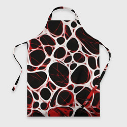 Фартук Красная морская волна