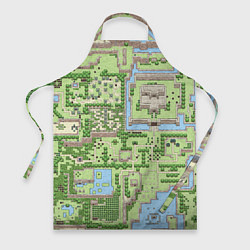Фартук кулинарный Zelda: карта, цвет: 3D-принт