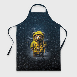 Фартук кулинарный Медведь зимой, цвет: 3D-принт
