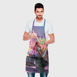 Фартук кулинарный Главные герои gta 6, цвет: 3D-принт — фото 2