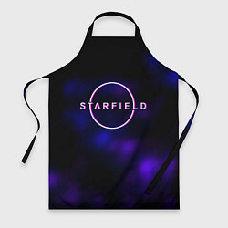 Фартук кулинарный Starfield тёмное небо из игры, цвет: 3D-принт