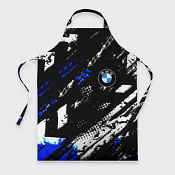 Фартук кулинарный BMW stripes color auto sport, цвет: 3D-принт