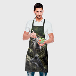 Фартук кулинарный Далматин снайпер, цвет: 3D-принт — фото 2