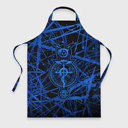 Фартук кулинарный Fullmetal Alchemist - symbols, цвет: 3D-принт