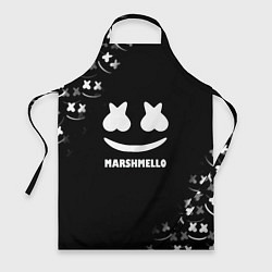 Фартук Marshmello белое лого