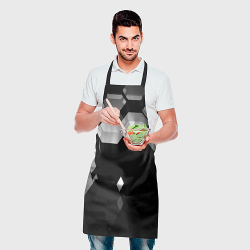 Фартук Нано соты шестиугольник / 3D-принт – фото 2