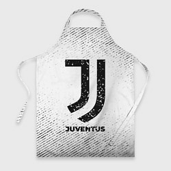 Фартук кулинарный Juventus с потертостями на светлом фоне, цвет: 3D-принт