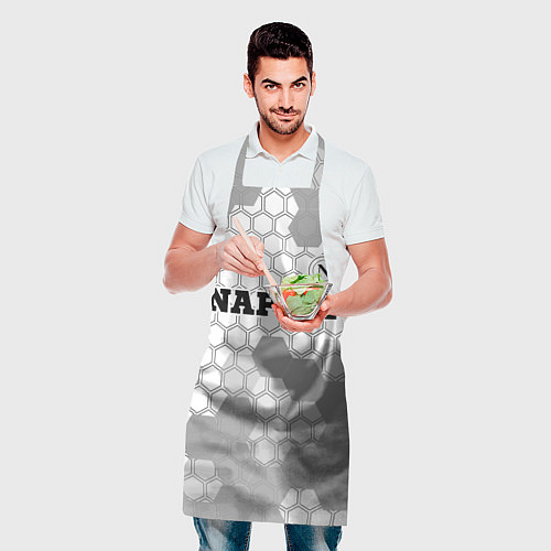 Фартук Napoli sport на светлом фоне посередине / 3D-принт – фото 2