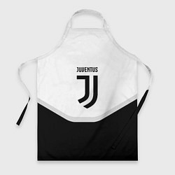 Фартук кулинарный Juventus black geometry sport, цвет: 3D-принт