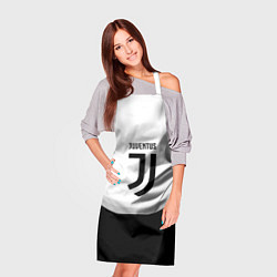 Фартук кулинарный Juventus black geometry sport, цвет: 3D-принт — фото 2