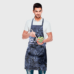 Фартук кулинарный ДжоДжо на фоне манги, цвет: 3D-принт — фото 2