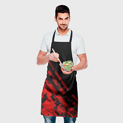 Фартук кулинарный PSG sport grunge, цвет: 3D-принт — фото 2