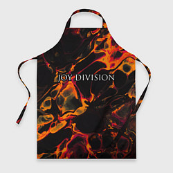 Фартук Joy Division red lava