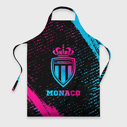 Фартук кулинарный Monaco - neon gradient, цвет: 3D-принт